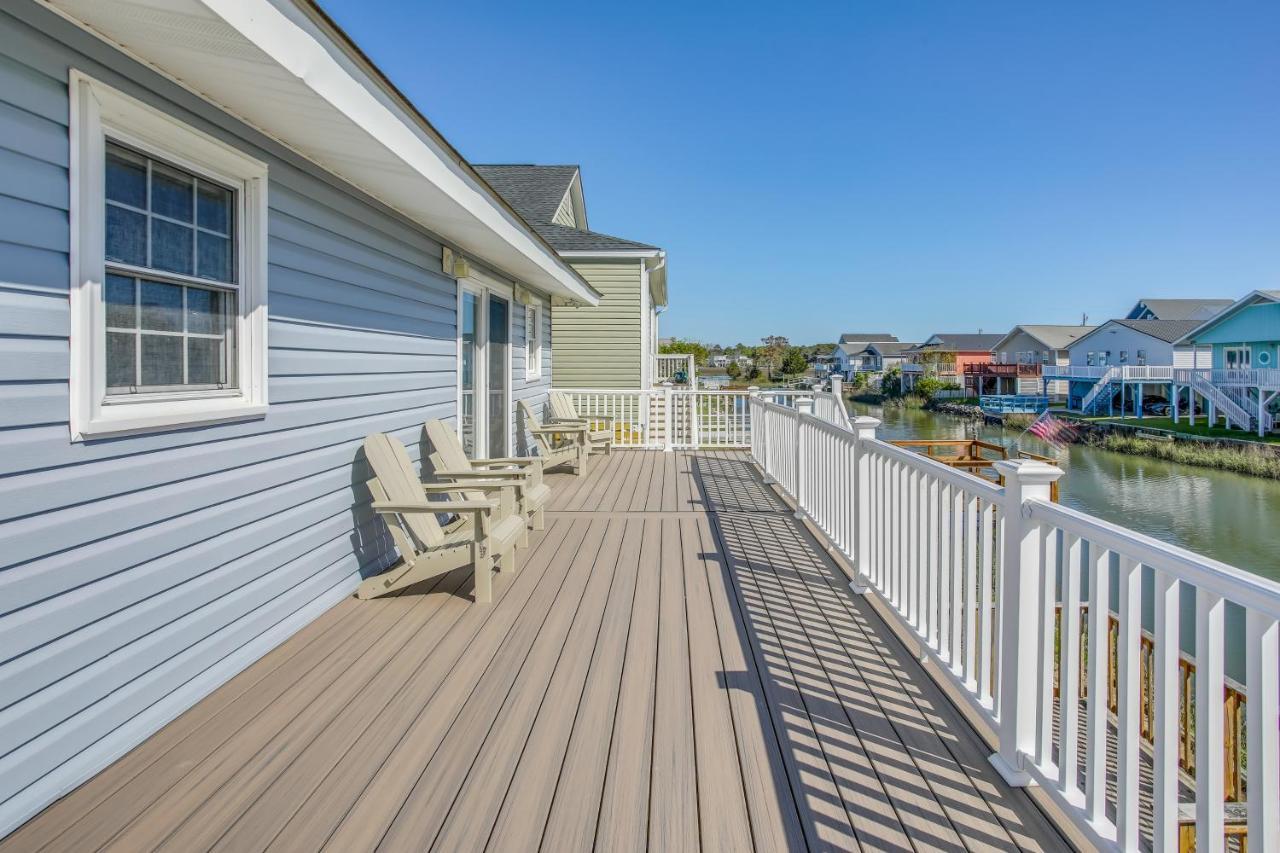 Waterfront North Myrtle Beach Home With Pool And Deck Екстер'єр фото