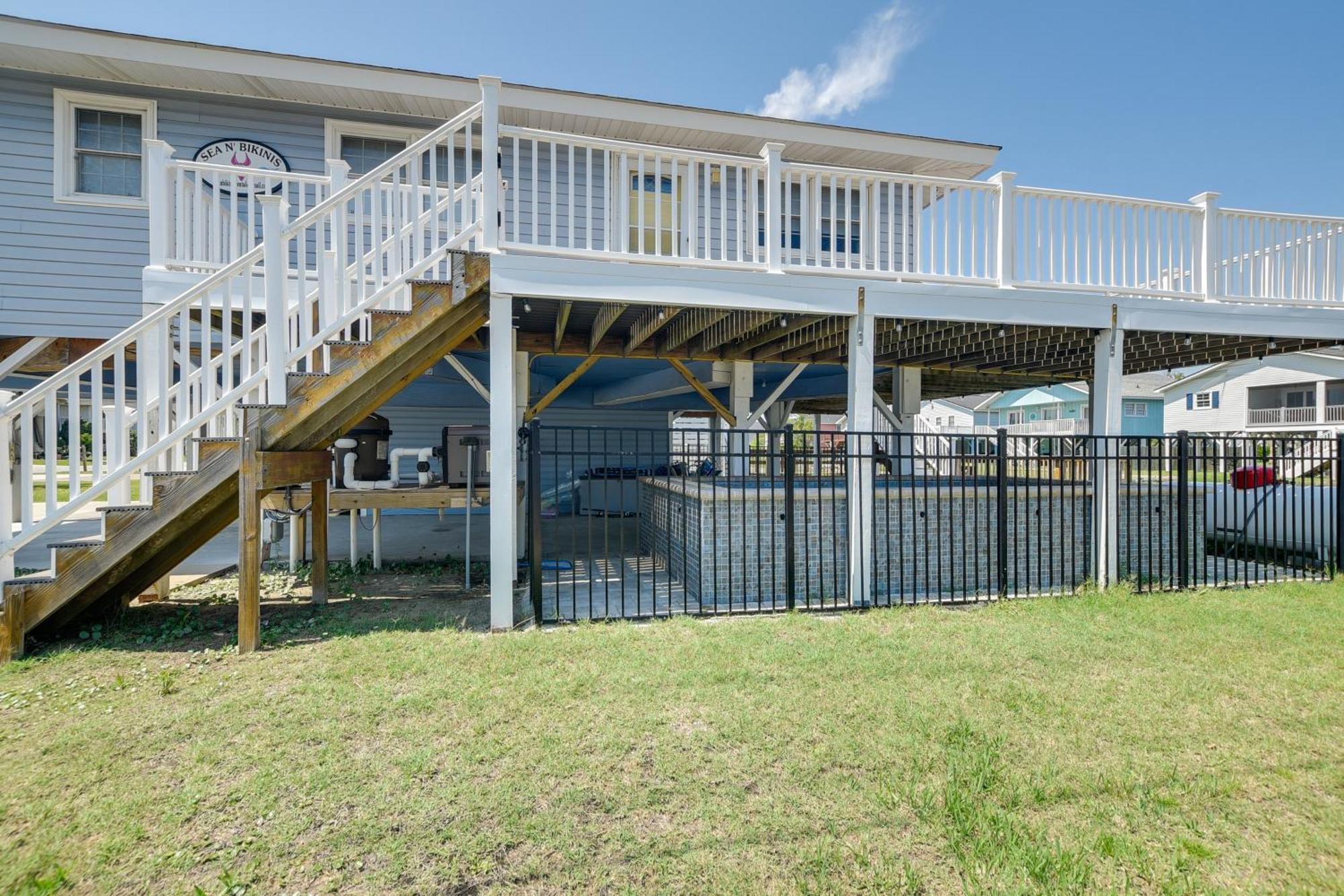 Waterfront North Myrtle Beach Home With Pool And Deck Екстер'єр фото